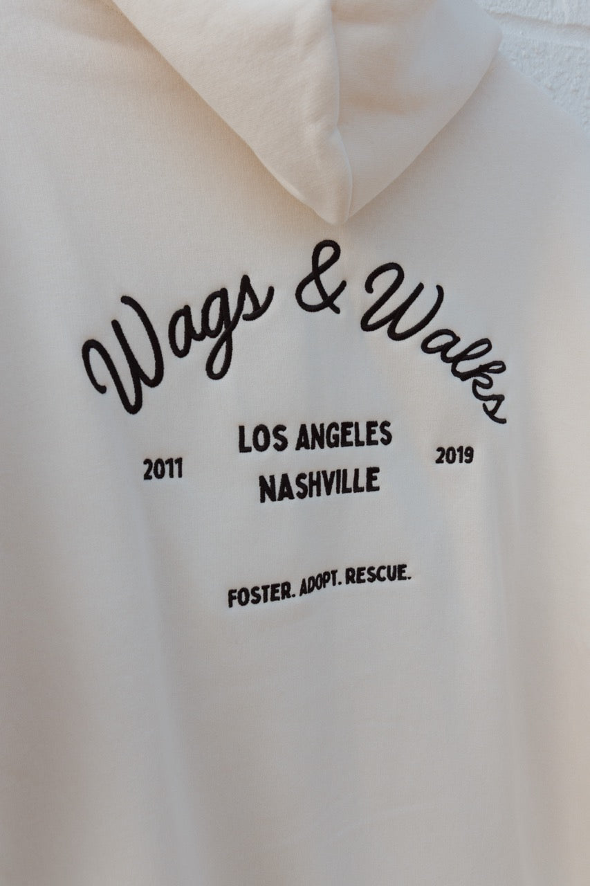 Support Your Local Rescue Embroidered Hoodie