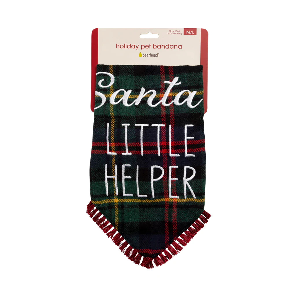 Holiday Pearhead Santa's Little Helper M/L