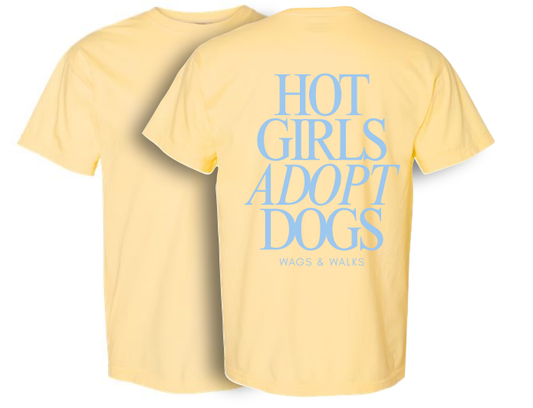 Hot Girls Adopt Dogs Tee