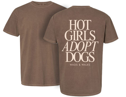 Hot Girls Adopt Dogs Tee