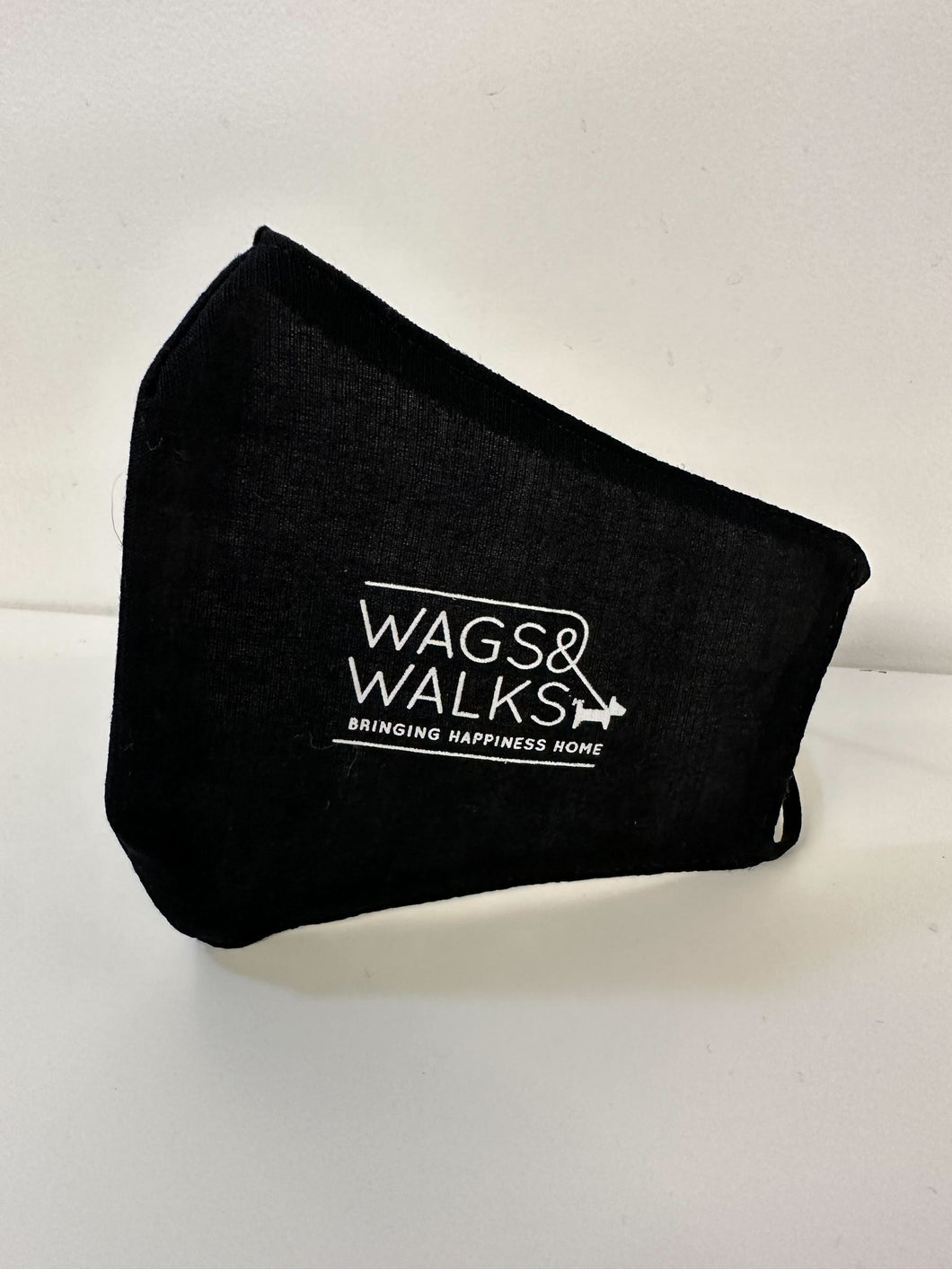 Wags Black Logo Mask