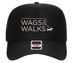 Wags & Walks Logo Trucker Hat