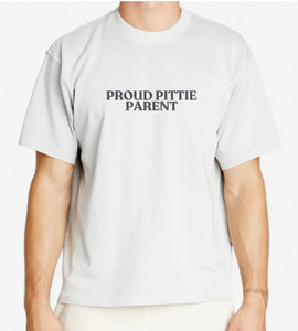 Proud Pittie Parent Heavyweight Tee