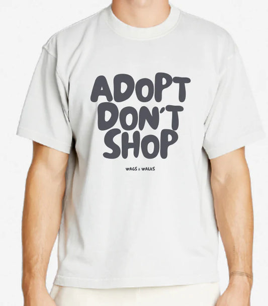 Adopt Don't Shop Heavyweight Tee
