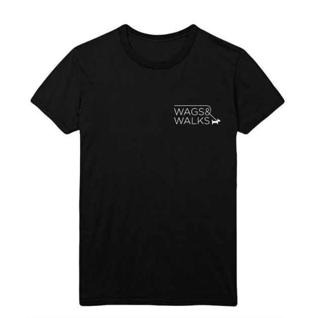 Wags Kids Black T-Shirt