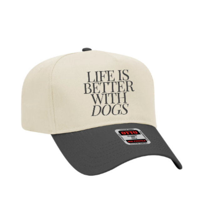 Life Is Better With Dogs Baseball Cap