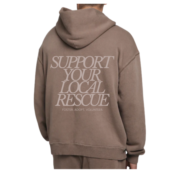 Support Your Local Rescue Hoodie
