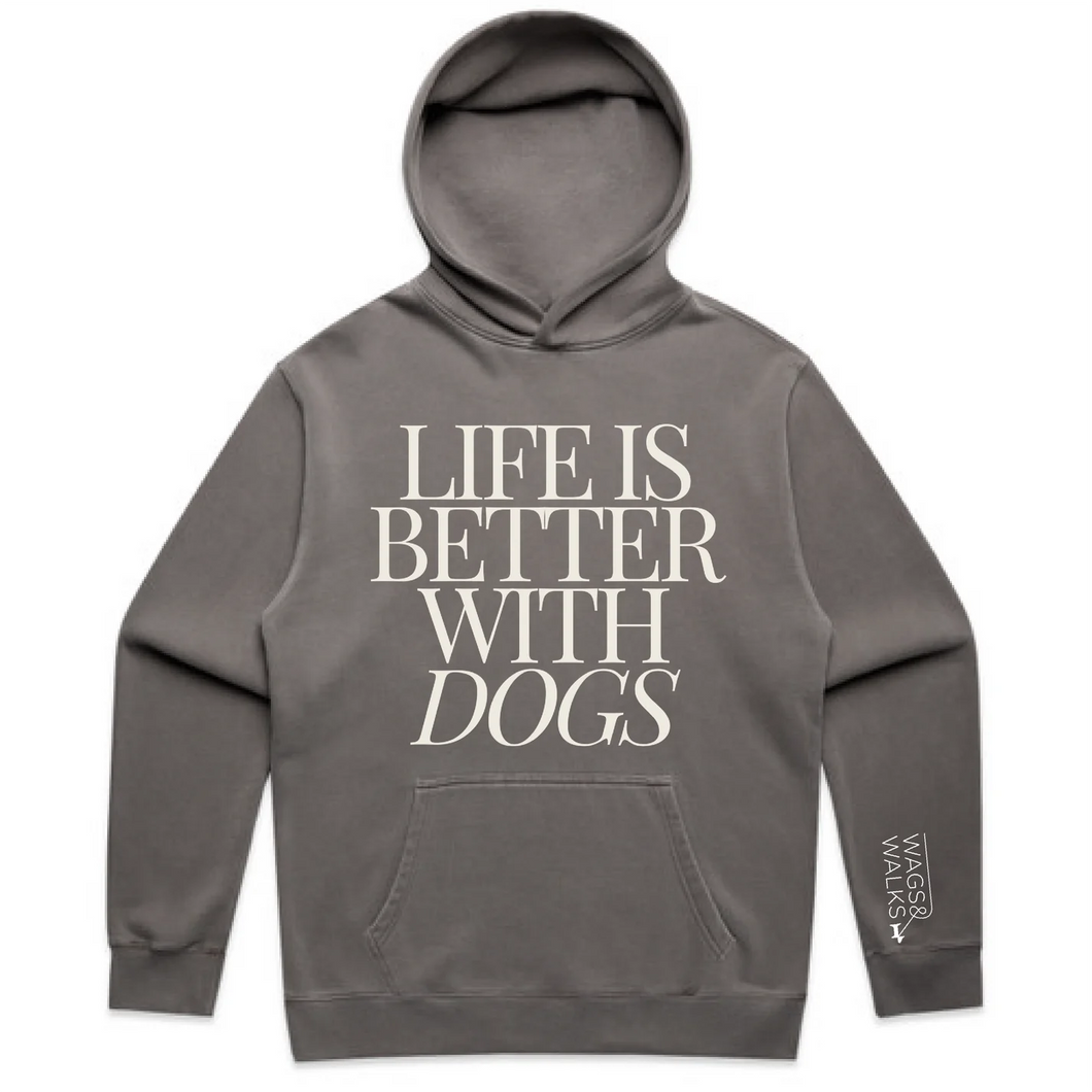 Wags Life is Better With Dogs Hoodie