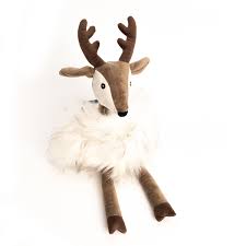 Holiday Nandog Dear in Fur Coat