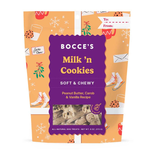 Holiday Bocce's Bakery Milk & Cookies 6oz